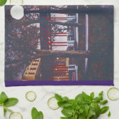 Linge De Cuisine Portrait de la liberté, Ellis Island Kitchen Hand (Plié)