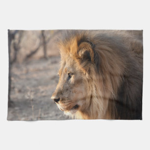 Linge De Cuisine Portrait de Lion