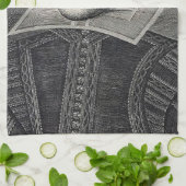 Linge De Cuisine Portrait de William Shakespeare (Plié)