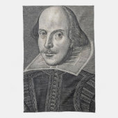 Linge De Cuisine Portrait de William Shakespeare (Vertical)