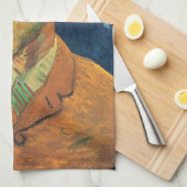 Linge De Cuisine Portrait d'Eugene Boch par Vincent van Gogh (Quart Plié)