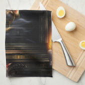Linge De Cuisine Portrait d'incendie d'Akrellian (Quart Plié)