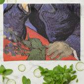 Linge De Cuisine Portrait du Docteur Gachet par Vincent van Gogh (Plié)