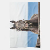 Linge De Cuisine Portrait d'un cheval (Vertical)