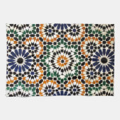 linge de cuisine portugais motif azulejo mediteur (Horizontal)
