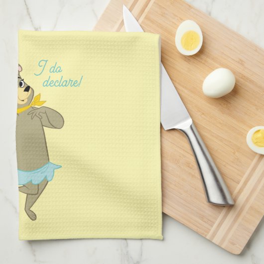 Linge De Cuisine Pose Joueuse de Cindy Bear (Quart Plié)