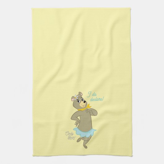 Linge De Cuisine Pose Joueuse de Cindy Bear (Vertical)