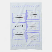 Linge De Cuisine Positions de l'équipage et importance de l'entraîn (Vertical)