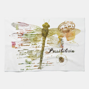 Linge De Cuisine Possibilities dragonfly