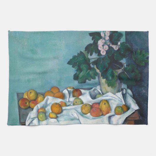 Linge De Cuisine Post impressionnisme Cezanne Fleurs et (Horizontal)
