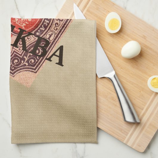 Linge De Cuisine Postage Russie tsariste (Quart Plié)