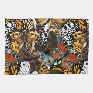 Linge De Cuisine Poster de animal. Ailes papillons.