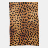 Linge De Cuisine Poster de animal Cheetah Brown et noir (Vertical)
