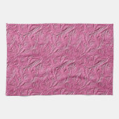Linge De Cuisine Poster de animal d'alligator rose Faux (Horizontal)