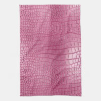Poster de animal d'alligator rose Faux