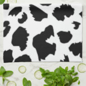 LINGE DE CUISINE POSTER DE ANIMAL LEOPARD (Plié)