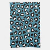 Linge De Cuisine Poster de animal, Léopard Bleu, Zones de Cheetah, (Vertical)