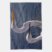 Linge De Cuisine Poster des aigrettes (Vertical)