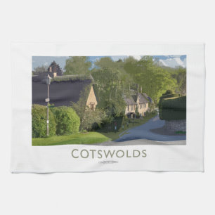 Linge De Cuisine Poster du Chemin de fer Cotswolds
