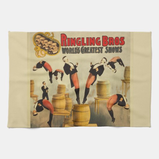 Linge De Cuisine Poster vintage Circus Sideshow (Horizontal)