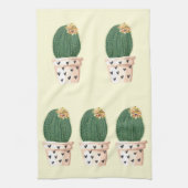 Linge De Cuisine Pot de cœur de cactus mignon et succulent floral f (Vertical)