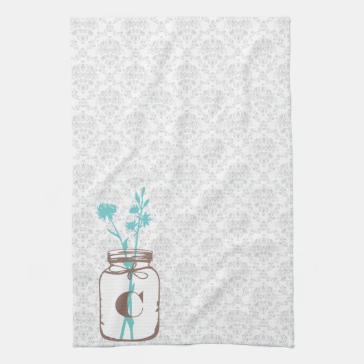 Linge De Cuisine Pot de maçon (Vertical)