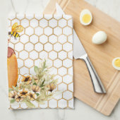 Linge De Cuisine Pot de miel Sois gentil  (Quart Plié)