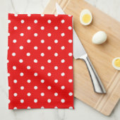 Linge De Cuisine Pot rouge (Quart Plié)