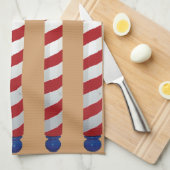 Linge De Cuisine Poteaux en barbre (Quart Plié)