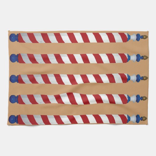 Linge De Cuisine Poteaux en barbre (Horizontal)