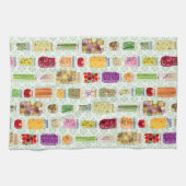 Linge De Cuisine Pots de canne à nourriture - Vert (Horizontal)