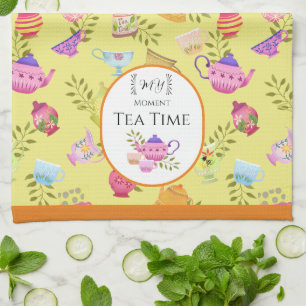 Linge De Cuisine Pots de thé et tasses Jaune