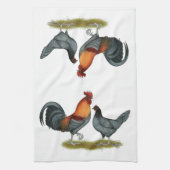 Linge De Cuisine Poule bleue du Delaware (Vertical)