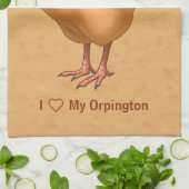 Linge De Cuisine Poulet d'Orpington (Plié)