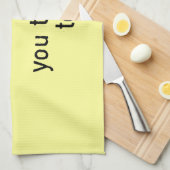 Linge De Cuisine Poulet drôle d'attitude (Quart Plié)