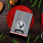 Linge De Cuisine Poulet rougeâtre de la campagne Poulet En vichy ch<br><div class="desc">Présentez notre charmant poulet rustique au poulet à la couronne en fer blanc et en noir En vichy Checks design! Apportez une touche d'élégance rustique à votre maison avec cette pièce charmante qui allie parfaitement le charme de la ferme au style classique. Conçu avec une attention méticuleuse aux détails, notre...</div>