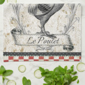 Linge De Cuisine Poulet vintage (Plié)