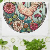 Linge De Cuisine Poulet vintage (Plié)