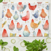 Linge De Cuisine Poulets d'élevage (Plié)