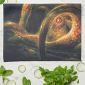 Linge De Cuisine Poulpe de monstre (Plié)