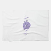 Linge De Cuisine Pouls de fleur violette (Horizontal)