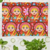 Linge De Cuisine Poupée russe d'emboîtement - Matryoshka (Plié)