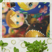 Linge De Cuisine Poupées de nidification russes (Plié)