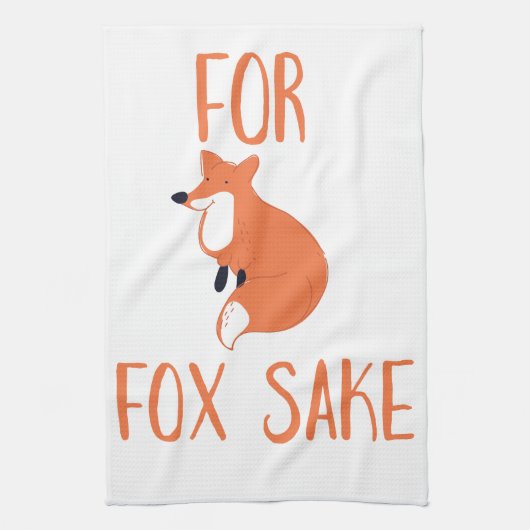 Linge De Cuisine Pour l'amour du renard (Vertical)
