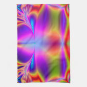 Linge De Cuisine Pour toujours fractale de couleur (Vertical)