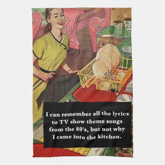 Linge De Cuisine Pourquoi Est-Ce Que Je Suis Venu Dans La Cuisine V (Vertical)