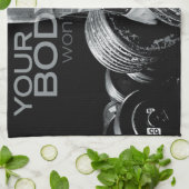 Linge De Cuisine Pousser votre esprit et votre corps - Motivation d (Plié)