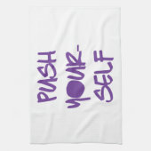 Linge De Cuisine Poussez-vous gymnase de motivation de séance (Vertical)