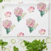 Linge De Cuisine Poussin de Pâques et Tulipe Bébé Nugget (Plié)