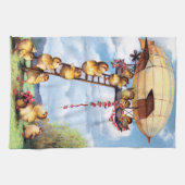 Linge De Cuisine Poussins de déplacement (Horizontal)